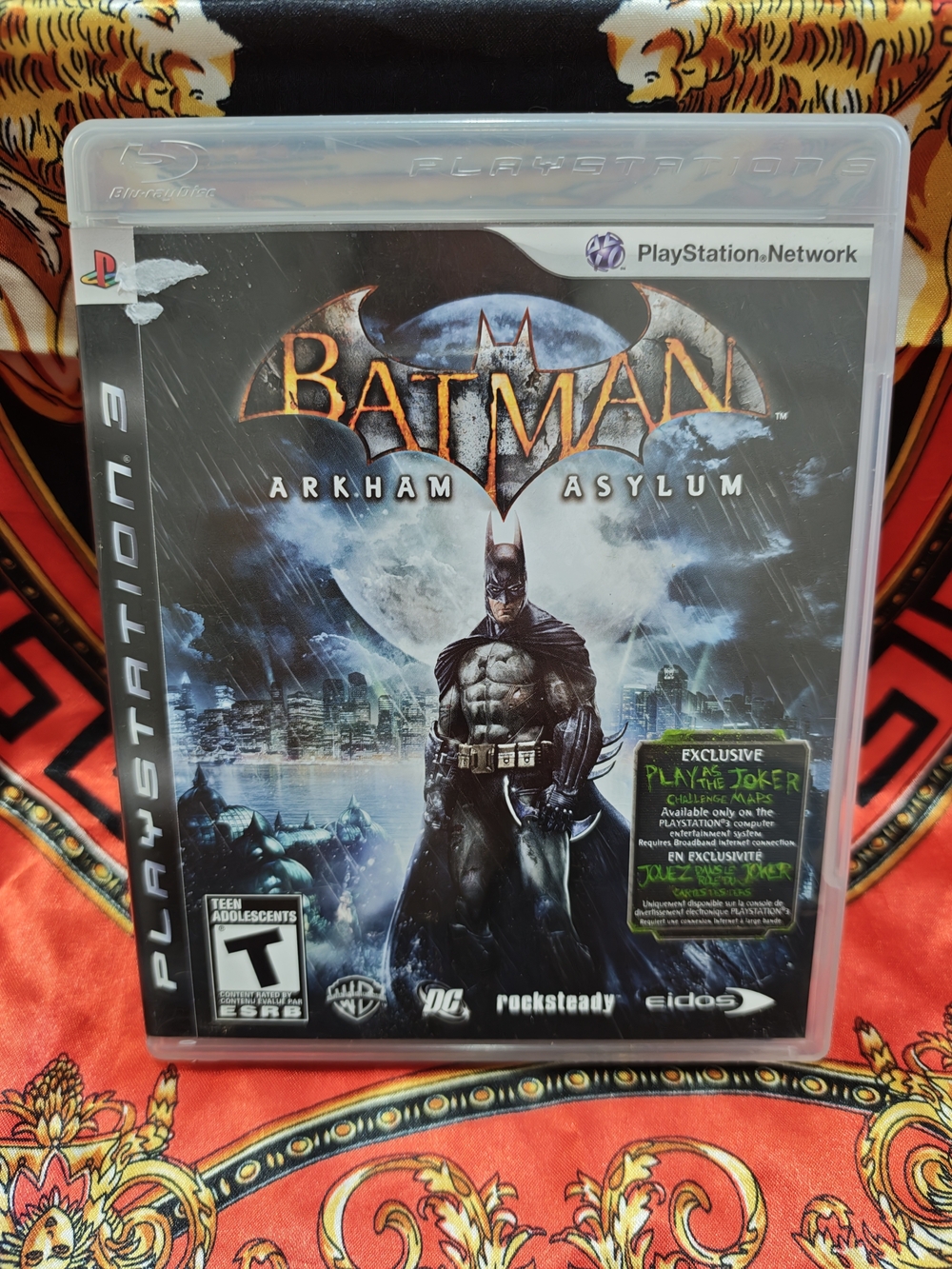 Sony Batman: Arkham Asylum — Black & Blue PlayStation 3 Case